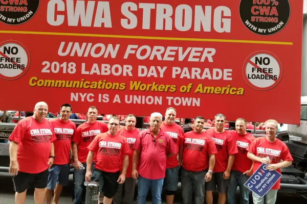 CWA 1106 Labor Day Parade 2018